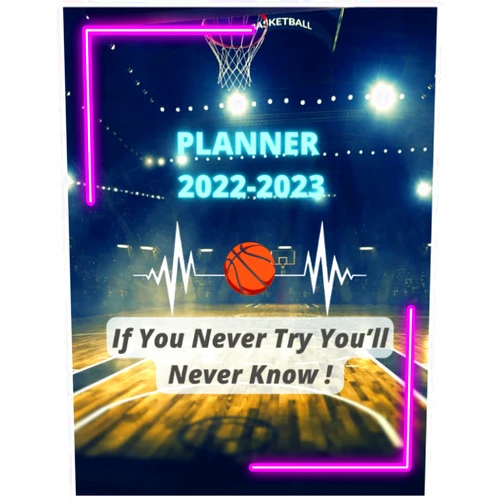 Alixo Student planner 2022-2023: Basketball Planner for Academic Year 2022-2023| Planner School for middle elementary and high school student: Planner for school and Student