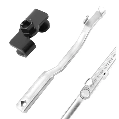 TLPCRKI Wrench Extender Tool Bar, Wrench Extender Adaptor for 1/2 Inch Drive Breaker Bars / 21mm Hex Drive, 13.4'' Wrench Extension Torque Tool, for Mechanics and Automotive Repairs
