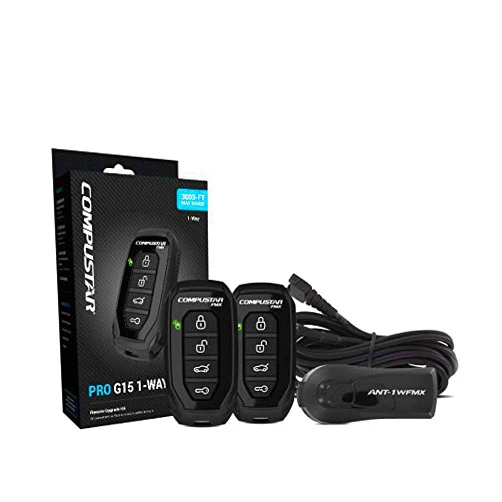 Compustar RF-P1WG15-FM 1-Way Remote Start Key Fob Kit