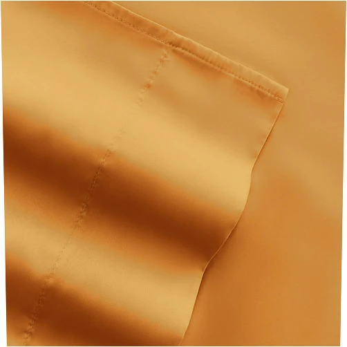 Merit Linens Sheet Set Solid Microfiber Ultra Soft Bedding - Twin Gold