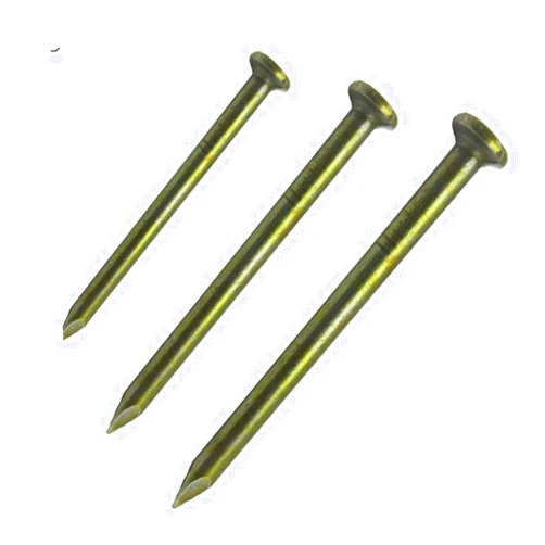 NINGRRTSUS Iron Nail 30pcs Cement Nails, Steel Nails, Wall Nails, Nail Nails, high Strength Concrete Brick Wall Steel Nails Hardened Round(M5.0x100mm)