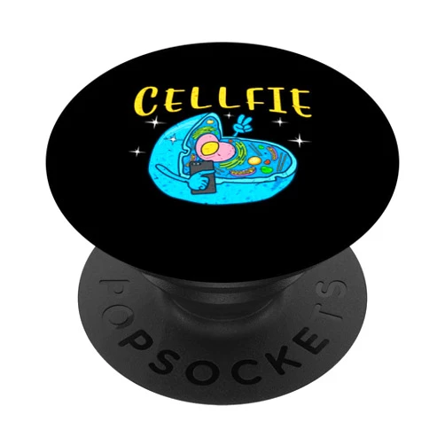 Math and Science Puns Tees for Teachers and Kids Biology Teacher Gift Celfie Cel Taking a Selfie Funny Bio PopSockets Swappable PopGrip