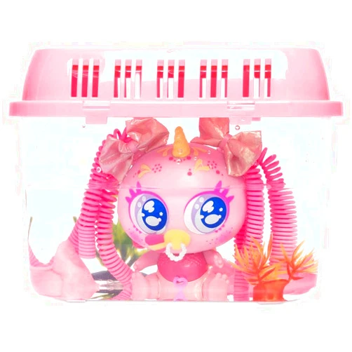 Nerlie Neonate Distroller Baby Doll Ksimerito AQUALITA Aquanerlie Aquatic Creature Water Aquamerito GluGlu Pink by Distroller Limited Edition in Spanish