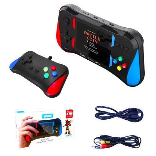 MR Bryant XU super Handheld Game for Kids, Preloaded 500 Retro Video Games, Portable TV Video Gaming Player, Portable Gaming Player Rechargeable Battery 3.5