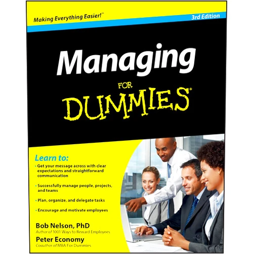 Bob Nelson,Peter Economy Managing For Dummies (For Dummies Series)