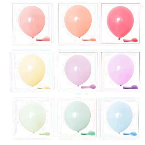 FINDYOU MARYLIKESFLOWERS Macaron Assorted Rainbow Balloons 10 inches 100 pcs/pack for Baby Shower birthday bachelor party decorations