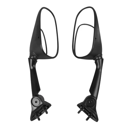 BAIONE Worldmotop Offroad Rear View Side Mirror Adjustable Motorcycle Side Rearview Mirrors Replacement for Yamaha YZF R1 2009-2014