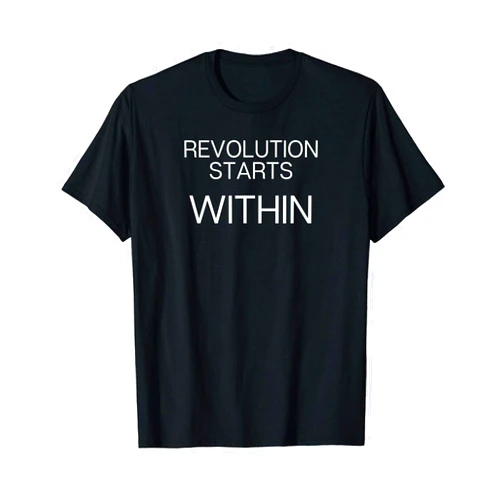 1love_Customs Motivational Revolution starts within T-Shirt