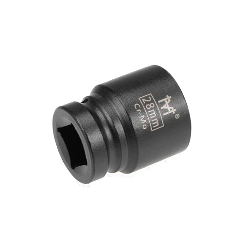 uxcell 3/4-Inch Drive by 28mm Shallow Impact Socket, Cr-Mo Alloy Steel, 6-Point, Metric