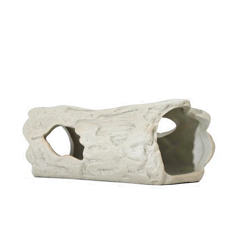 ALEGI Aquarium Rock Smooth Cave Decor for Shrimp Cichlid Hiding Breeding Betta Tunnel Decorations