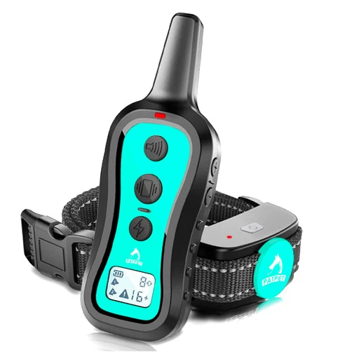 PATPET Dog Training Collar Dog Shock Collar with Remote - 3 Training Modes, Beep, Vibration and Shock, Up to 1000 ft Remote Range, Rainproof for Small Medium Large Dogs