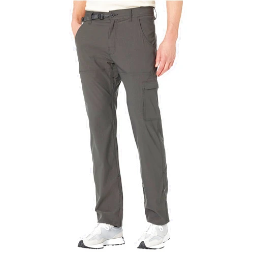 prAna Stretch Zion Pants II - Pants for Men - Slim Fit - Back Patch Pockets - Side Flap-utility Pocket Dark Iron 33 32