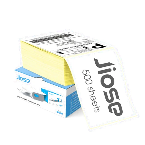 Jiose Thermal Shipping Label Printer Refill Label - 500pcs/box
