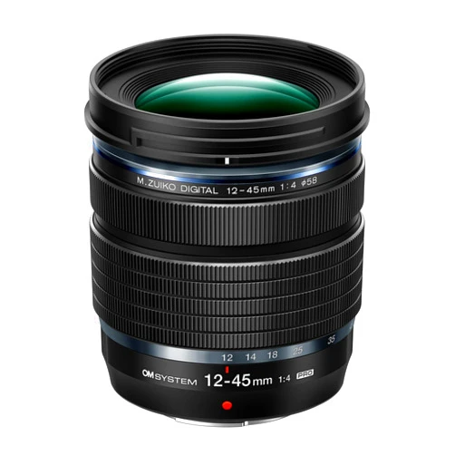 OM SYSTEM M.Zuiko Digital ED 12-45mm f/4 PRO Lens for Micro Four Thirds