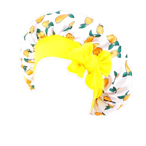 RONGXI Kids Girls Boys Head Hat Cap Hair Headwear Girls Turban Head Wrap Turban Hats Bath Shower Cap Bathing Sweat Band Bald Head
