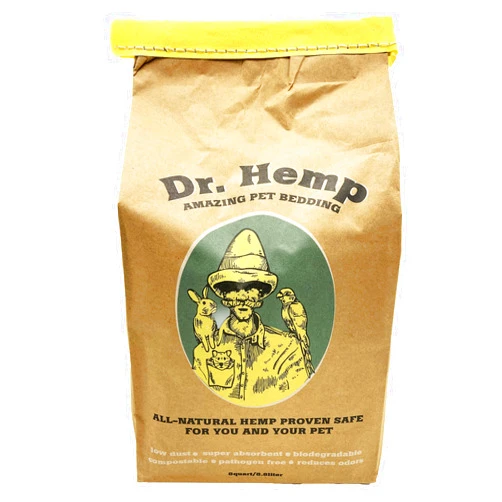 Dr. Hemp All Natural Pet Bedding Bag, 8-Quart