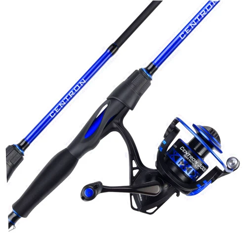 KastKing Centron Fishing Rod and Reel Combo, Spinning & Baitcasting Combos, IM6 Graphite 2Pc Blanks, Stainless Steel Guides with Ceramic Rings, Contoured EVA Handles & Fighting Butt