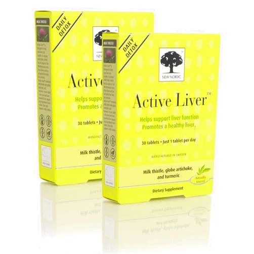 New Nordic Inc Active Liver (30 Tablets Pack of 2)