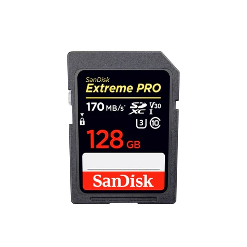 SanDisk 128GB Extreme PRO UHS-I SDXC Memory Card, SDSDXXY-128G-ANCIN
