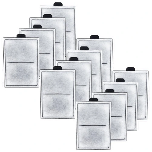 HiTauing 12 Packs PF-S Filter Cartridge for Top Fin Silenstream PF10 Power Filters