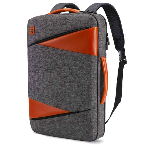 DOMISO 14 inch Laptop Bag Business Briefcase Backpack Water-resistant Notebook Shoulder Bag for 14