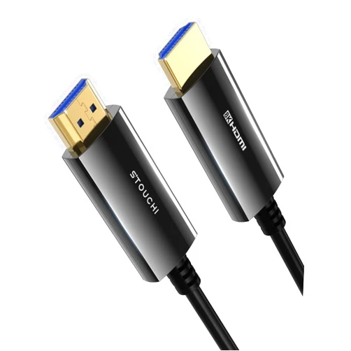 Stouchi 8K HDMI Fiber Optic Cable 30ft, 48Gbps Ultra High Speed HDMI 2.1 Cable, CL3 Rated, 10K 8K60Hz 4K120Hz 2K144Hz Dynamic HDR HDCP 2.2 & 2.3 eARC Compatible for PS5, Xbox Series X, Apple TV 4K