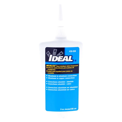 Ideal Industries IDEAL Electrical 30-030 Noalox Anti-Oxidant - 8 oz. Bottle, Anti-Oxidant for Aluminum Electrical Applications, Reduces Galling