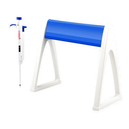 FOUR E'S SCIENTIFIC Laboratory Pipette Stand with 0.5-10 uL Single-Channel Pipettor