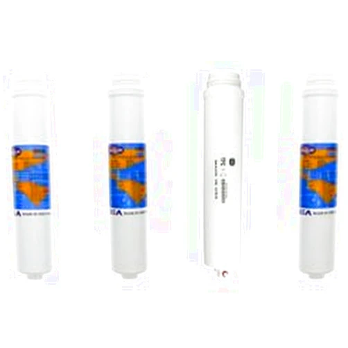Omnipure Q5605, (2) Q5633, and Membrane Replacement Sediment Carbon Filter Cartridge Set w/ 36 GPD Membrane for Purotwist 4000