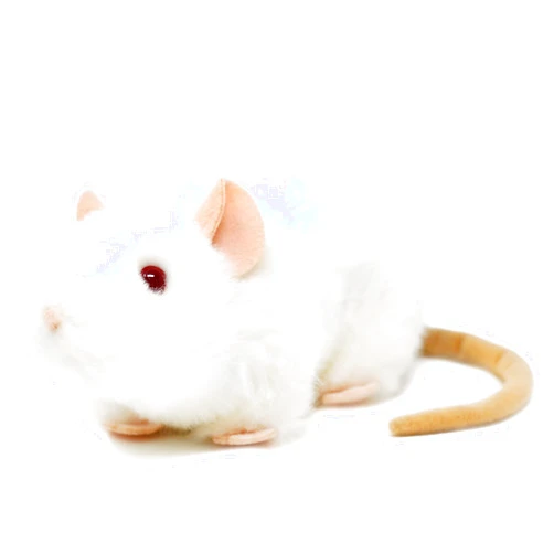 TigerHart Wylie The White Rat - 7 Inch Stuffed Animal Plush