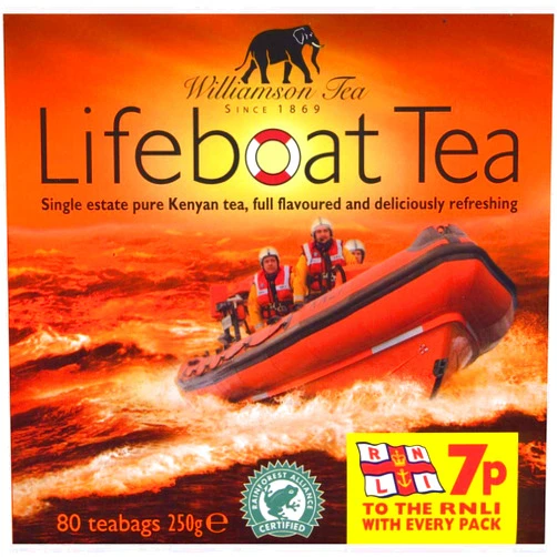 Williamson Tea Life Boat Tea 80 Tea Bags 250g
