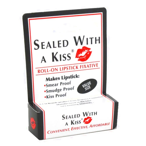CSI Brands Sealed With A Kiss Lipstick Fixative | Roll-On Applicator| Value Size 12ml | Smear Proof | Smudge Proof | Kiss Proof