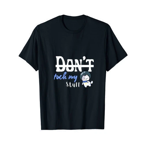 Summer Belongings Protector Don’t-Touch My Stff: Fun Privacy Advocate T-Shirt