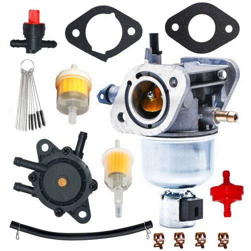 JRbuid 15003-7081 Carburetor Fit for Kawasaki FH580V FS541V FR600V FS600V Engine，Fit for John Deere X300 X300R Replace for 15004-0818 15004-0822 15004-7053 15004-7060 Carb With Fuel Pump