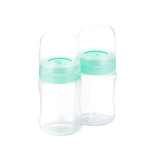 Motif Medical Breast Milk Storage Bottles for The Duo Breast Pump - Two 160mL Bottles for Breast Pump, with Sealing Discs and Lids - Milk Collection Containers