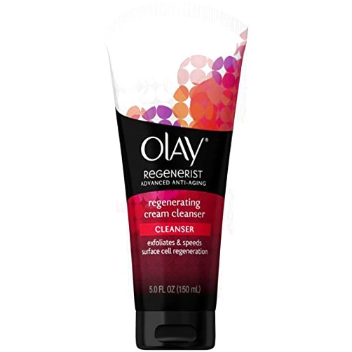 Olay Regenerist Cream Cleanser, Regenerating, 5 Ounce (2 Pack)