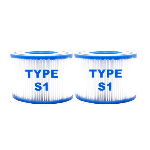 CYXG Hot Tub Filter Type S1 Spa Filters Hot Tub Filters Replacements for All PureSpa Swimming Pool Pump 4.2 x 2.8 Inches 2 Pack