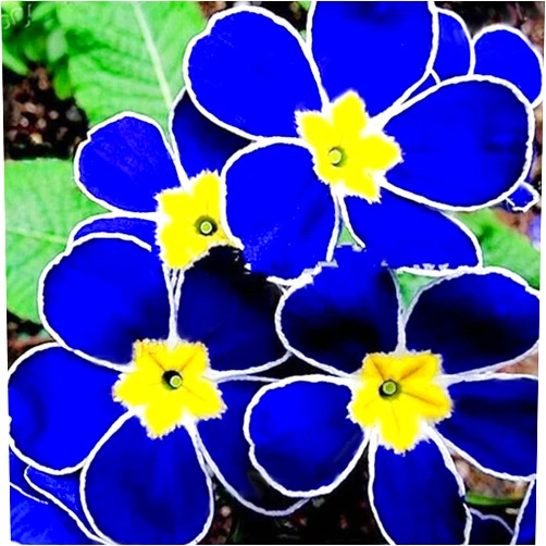 QAUZUY GARDEN 100 Rare Blue Common Evening Primrose Seeds Exotic Ornamental Plant Bonsai Garden Decor Low-Maintenance Attract Pollinators