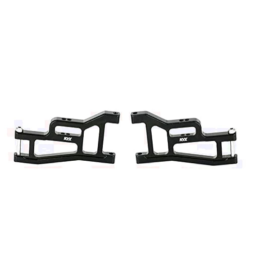 KYX Racing CNC Machined Aluminum Front Suspension Arms Upgrades Parts Accessories for RC Crawler Car Traxxas 1/10 Drag Slash 1967 Chevrolet C10