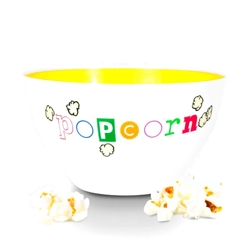 Wabash Valley Farms Plastic Bowl - Popcorn Fun Time Bowl - 6 qt
