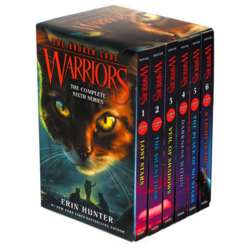 By Erin Hunter (Author) Warriors: The Broken Code Box Set: Volumes 1 to 6