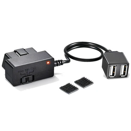 sixcow 010-12530-23 Constant Power Cable for Garmin Dash Cam 46, 47, 56, 57, 66W, 67W, Live, Mini, Mini 2, Tandem DashCam, Fits Vehicle's OBD-II Port for Power Even When Parked and Turned Off
