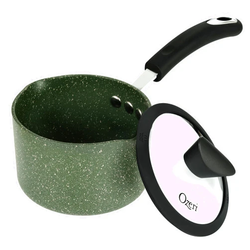 Ozeri The All-In-One Stone Saucepan and Cooking Pot by Ozeri - 100% APEO, GenX, PFBS, PFOS, PFOA, NMP and NEP-Free German-Made Coating