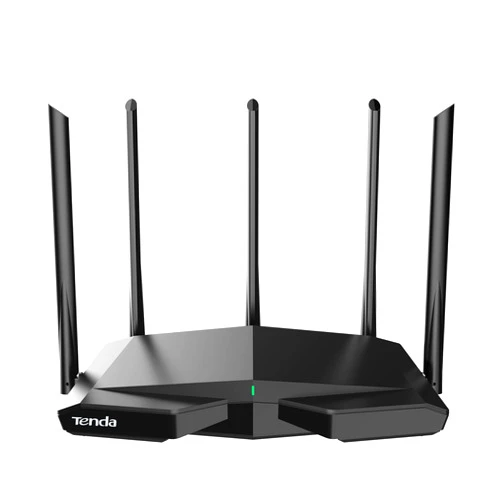 Tenda AXE5700 Smart WiFi 6E Router, Tri-Band Gigabit Wireless Router for Home, Best WiFi Router for Gaming and VR, AX Router with 5 * 6dBi High-Gain Antennas, Support WPA3, VPN, New 6GHz Band(RX27Pro)