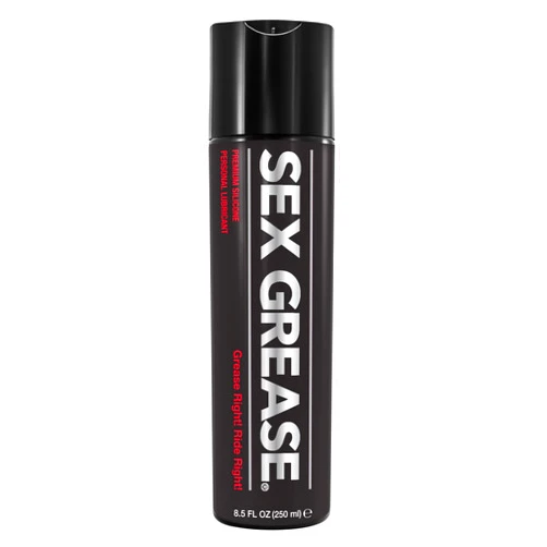 Sex Grease Silicone Based Lube 8.5 fl oz Pure Silicone Personal Lubricant Long Lasting for Men, Women, and Couples