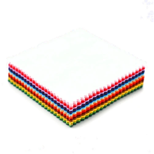 Craft Bunch 5 inch Charm Pack for Quilting - 100 Precut Cotton Fabric Squares (50 Colors)