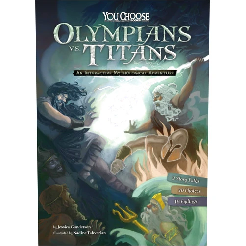 Jessica Gunderson,Carolyn Arcabascio Olympians vs. Titans: An Interactive Mythological Adventure (You Choose Books)