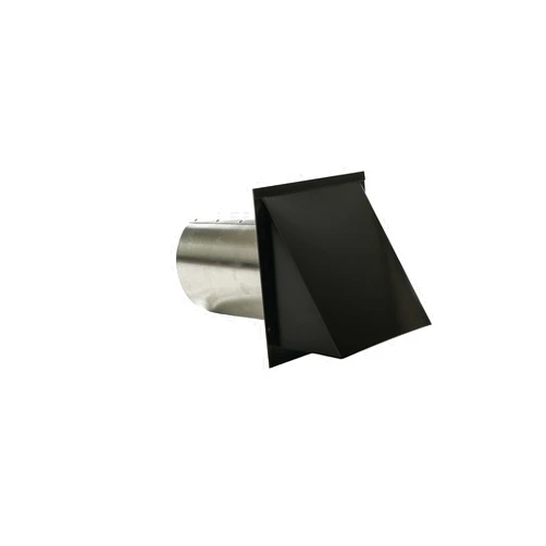 FAMCO Galvanized Steel Hooded Wall Vent With Damper, Dryer Vent Outlet Used For Air Exhaust Applications