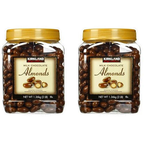 Kirkland Signature Chocolate Covered Almonds 3 lbs - 2 Pack
