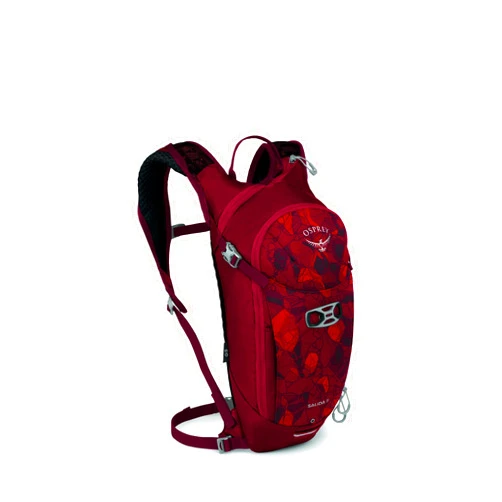 Osprey Salida 8L Women's Biking Backpack with Hydraulics Reservoir, Claret Red